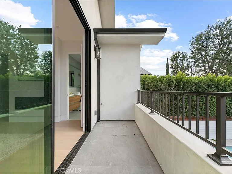 Master bedroom balcony