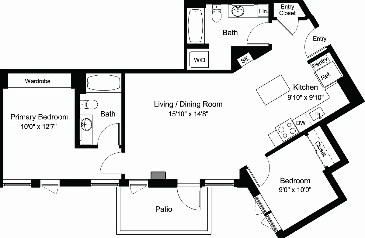 Floor plan B2