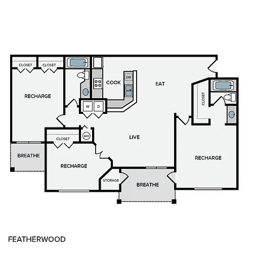 Floor plan Featherwood