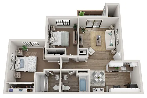 Floor plan Woodland