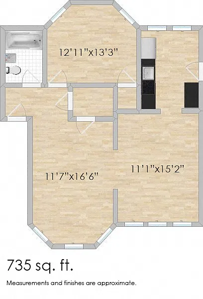 Floor plan 423 S. Taylor