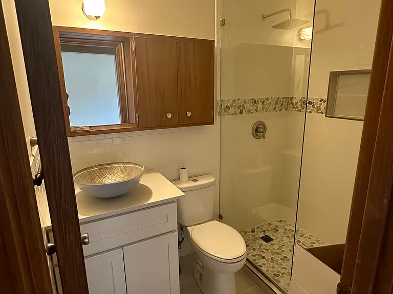 Remodeled bathroom