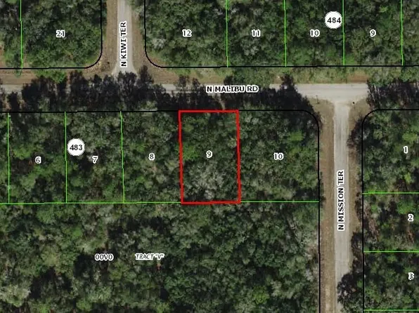 8789 N Malibu Rd, Citrus Springs, FL 34434