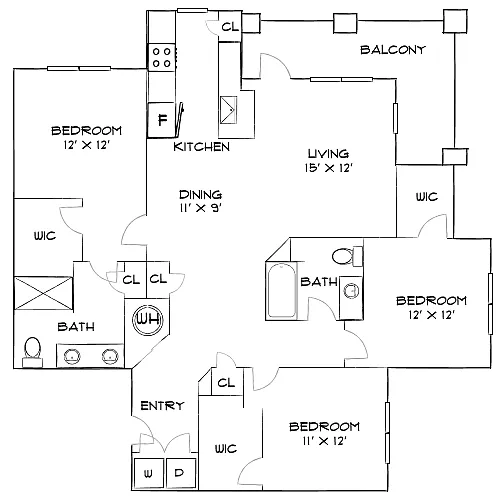 Floor plan Design 3A