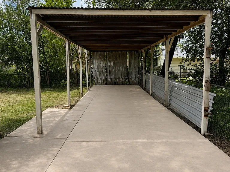 driveway parking shed