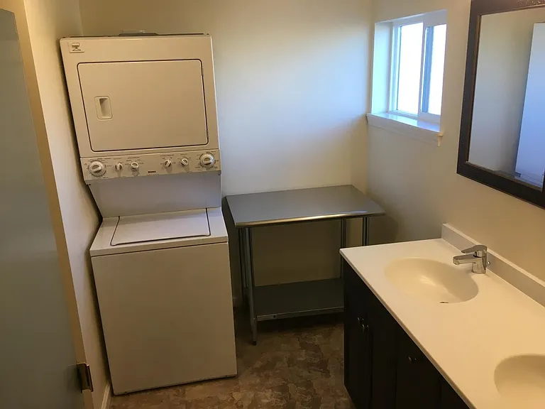 Bath Washer Dryer and Folding table