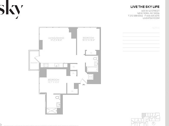 2nd image of 605 W 42nd St APT 47A