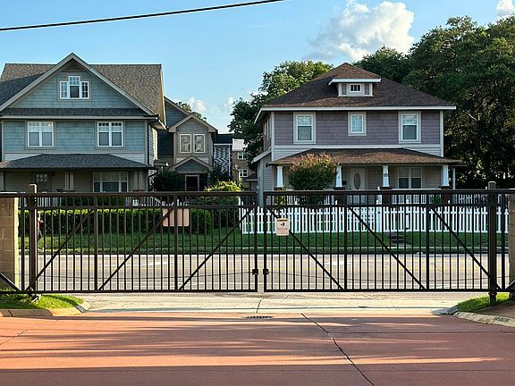 Gated community on the beach side of E Ocean View Avenue