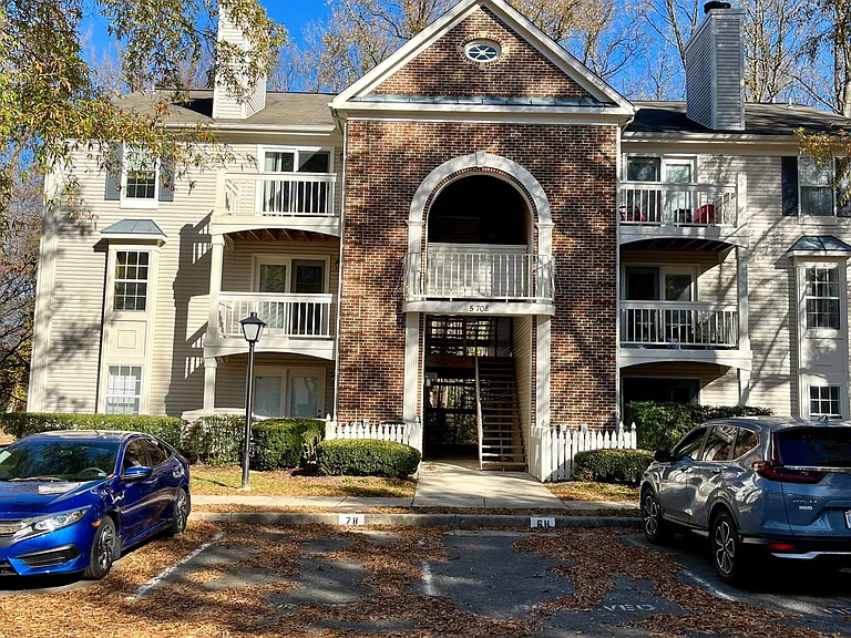 front of building