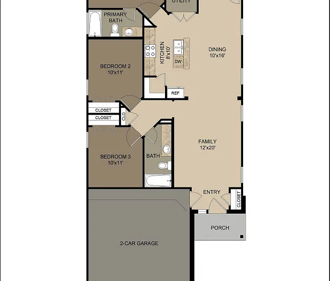Charlotte II Floorplan Charlotte II Floorplan