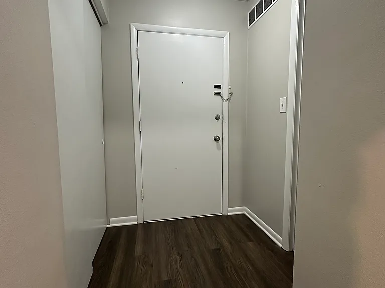 807 Second entry with updated plank floors, new lighting, and freshly new paint