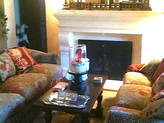 Living Room with fireplace