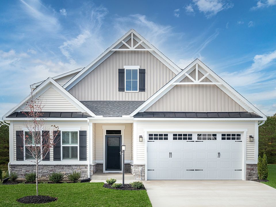 Palladio with Finished Basement Covered Porch