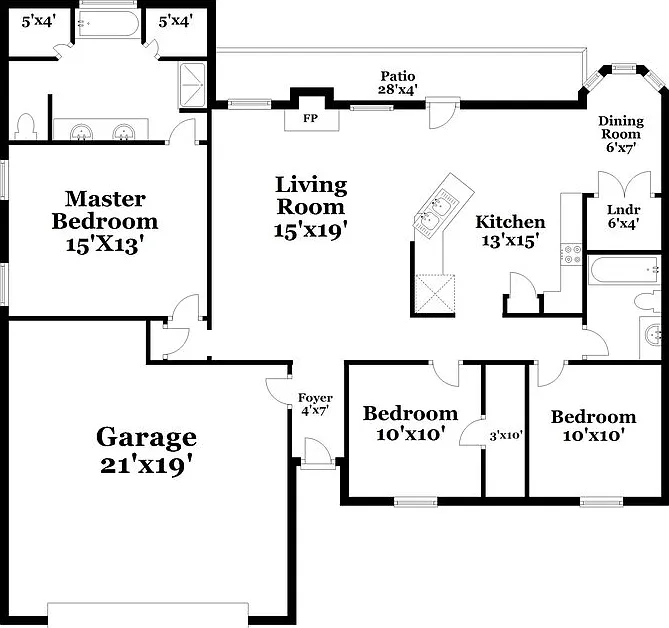 3 bed, 2.0 bath, 1709 sqft, $1,895 — Photo 2