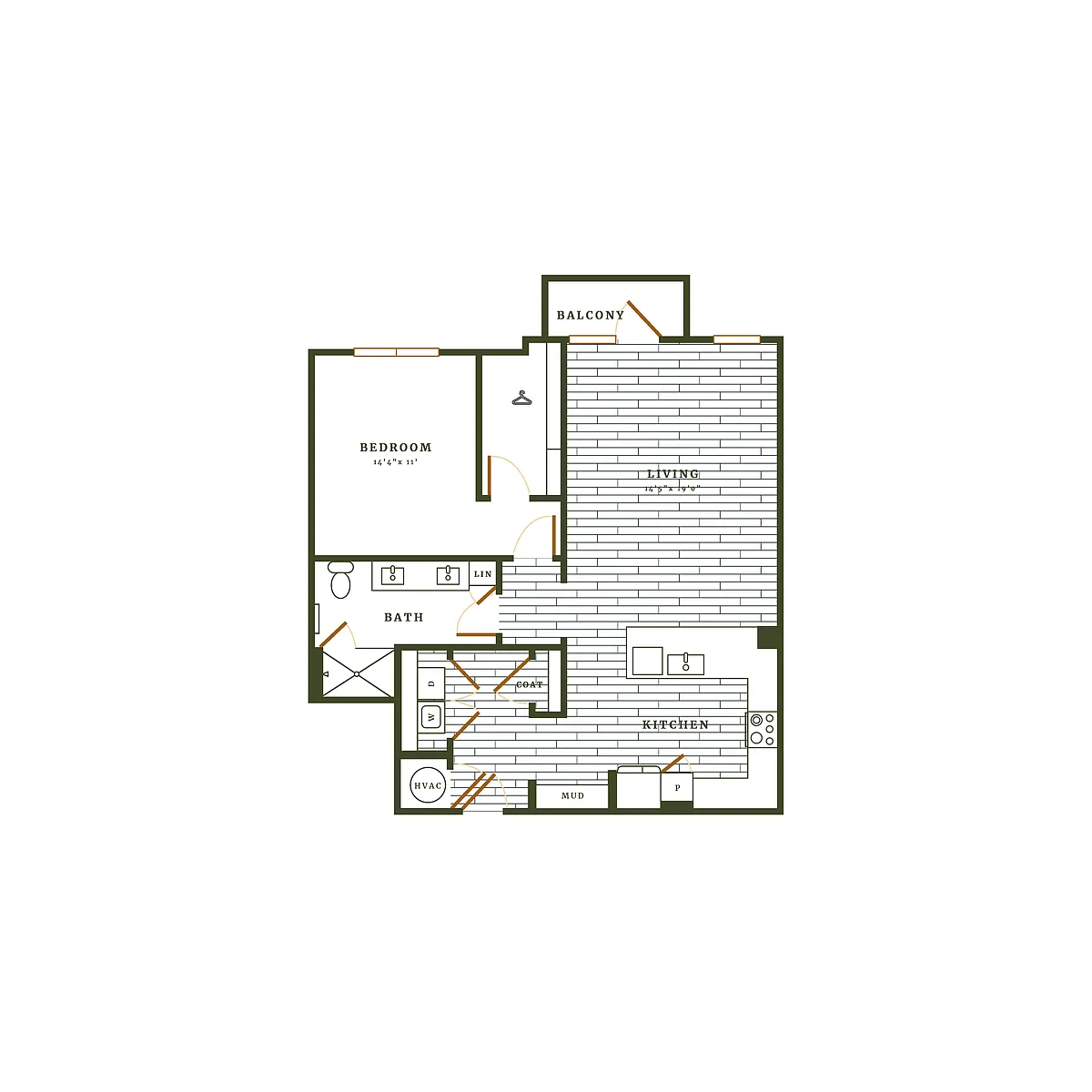 Floor plan Riley