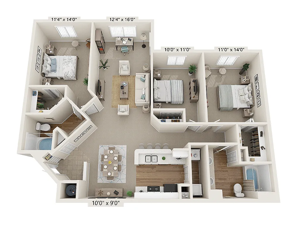 Floor plan Datura
