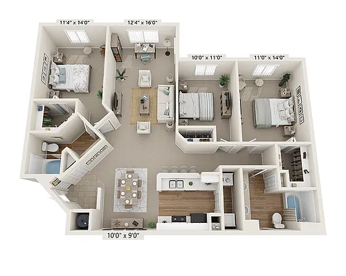 Floor plan Datura