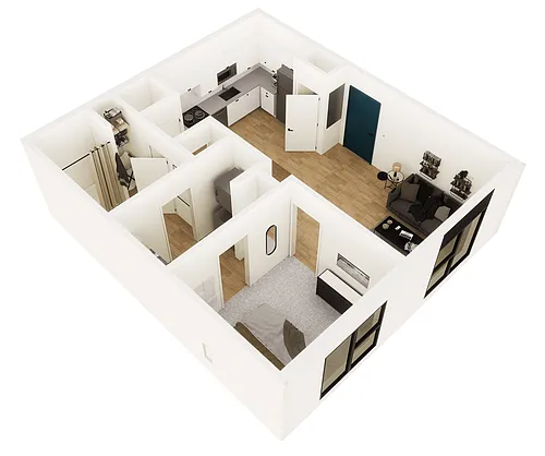 Floor plan harbor