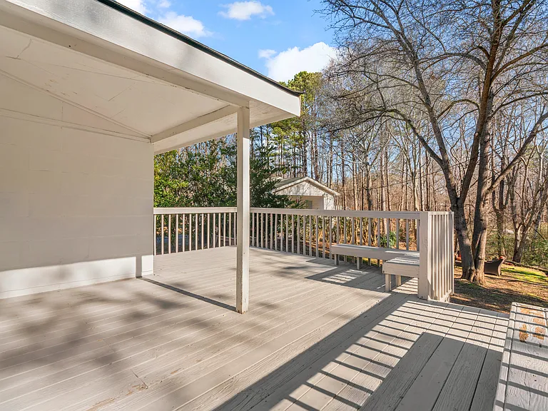Back deck