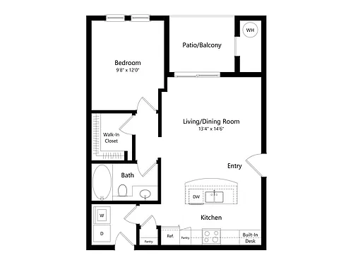 Floor plan A Basin Premium