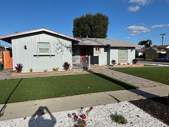 Low maintenance yard and planters. Recent gutters added so water diverts to edges of home.