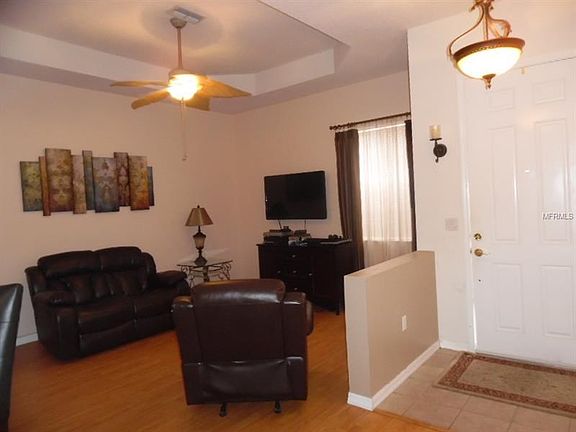 Entry leads to the Great Room with its easy care laminate flooring