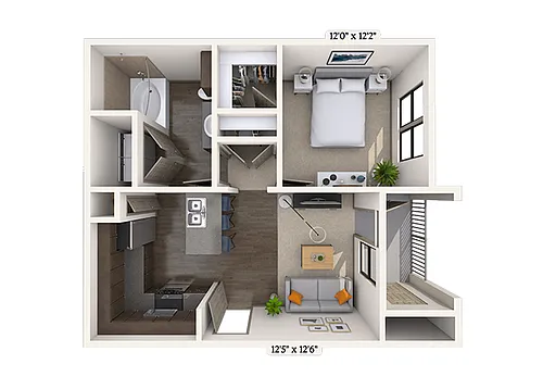 Floor plan White Oak