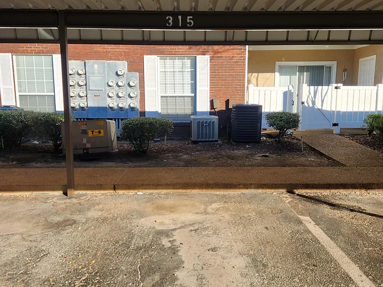 Assigned covered parking.
