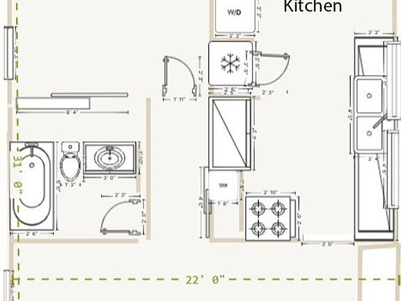 3rd image of 216 S Vendome St #1/2
