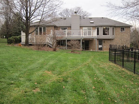 Rear of house