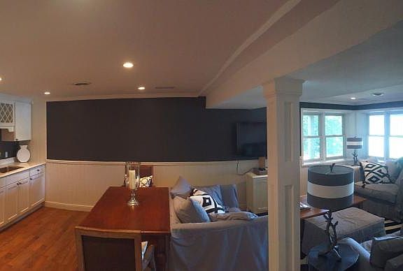 Lower Level Den and kitchen