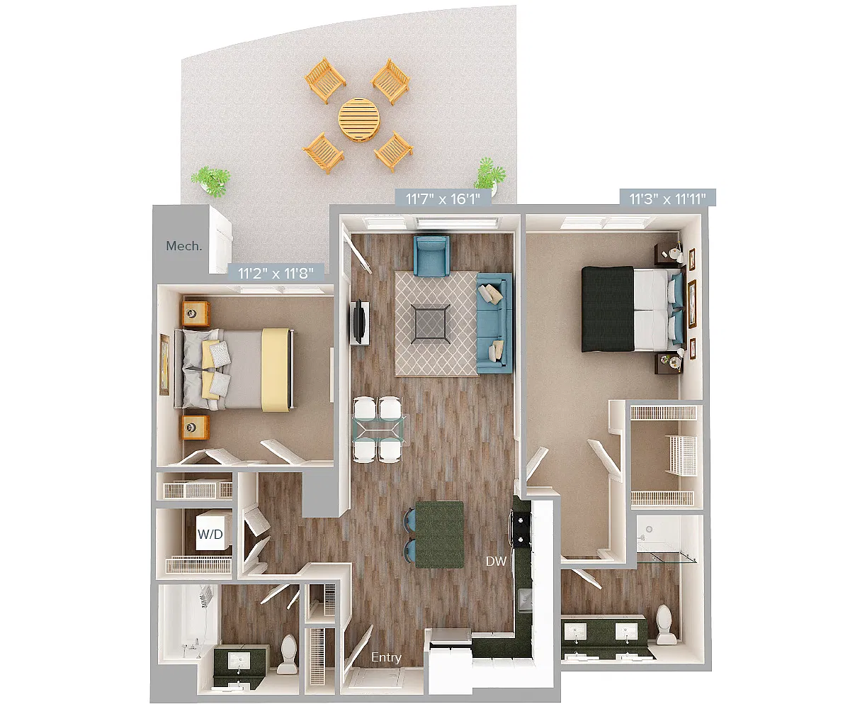 Floor plan B2_1076