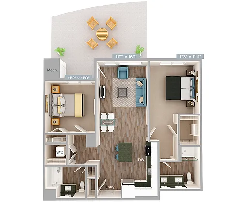 Floor plan B2_1076