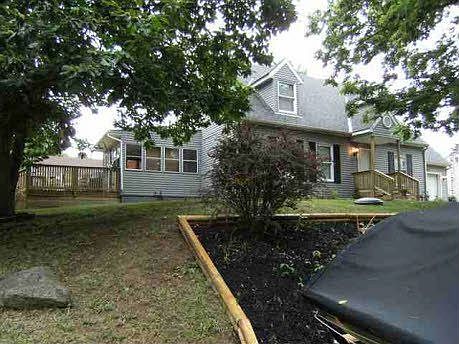 The updated house