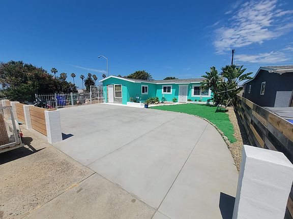 Huge driveway