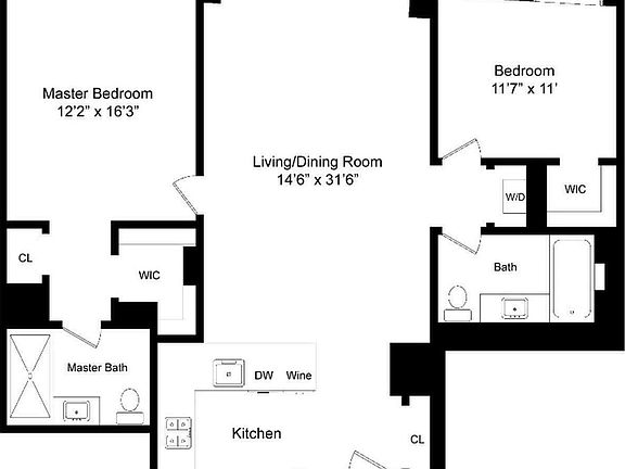 2nd image of 133 W 22nd St APT 7B
