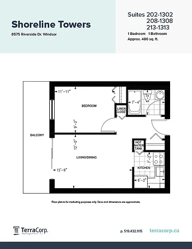 Floor plan 02S 08S 13S