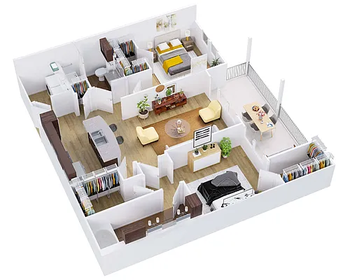 Floor plan B2