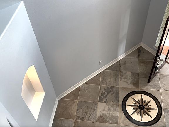 Beautiful and custom entry tile