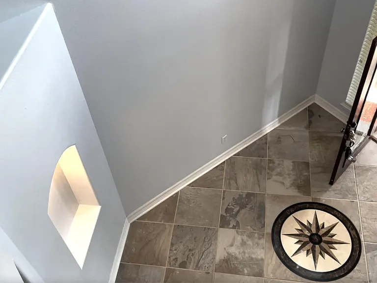Beautiful and custom entry tile