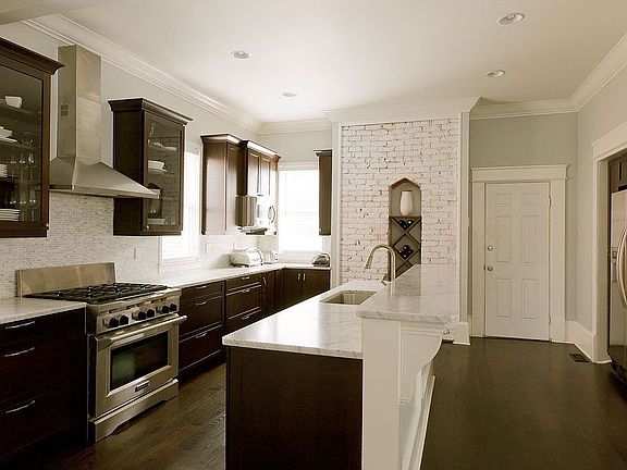 Open and modern kitchen