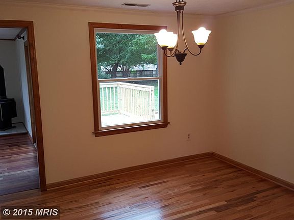 Dining area off the kitchen