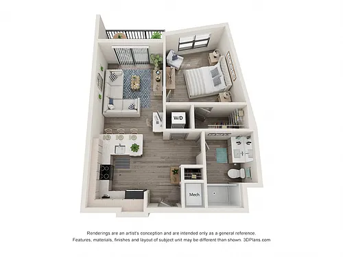 Floor plan 1D