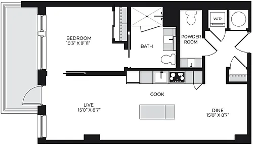 Floor plan A1 B1