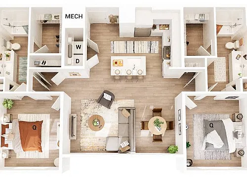 Floor plan B1
