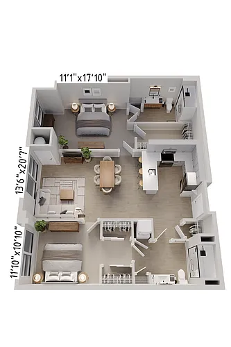 Floor plan M