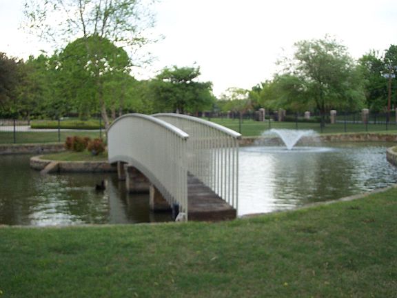 Well-fed pond