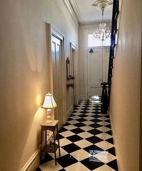 View from end of front hallway