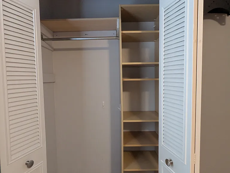 Bedroom #2 closet.