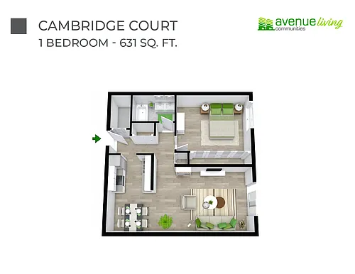 Floor plan A103